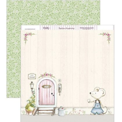 Papel Scrap 30x30 Niña · SCP-202