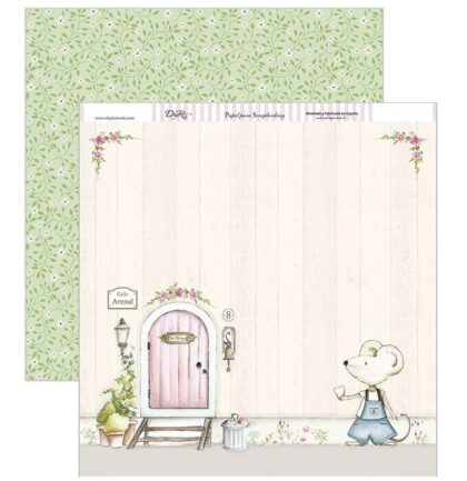 Papel Scrap 30x30 Niña · SCP-202