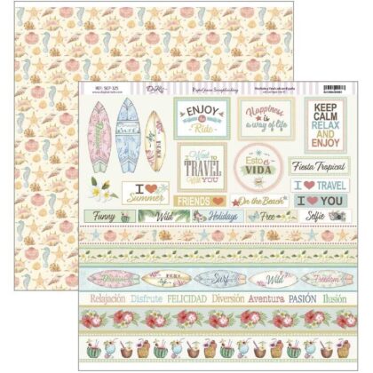 Papel Scrap 30x30 Holidays · SCP-325