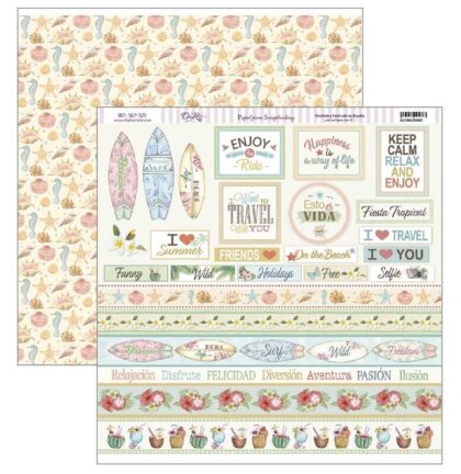 Papel Scrap 30x30 Holidays · SCP-325