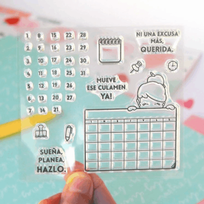 Sellos Acrílicos Planner