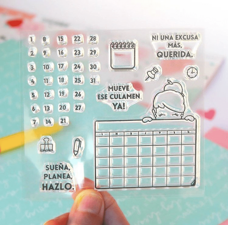 Sellos Acrílicos Planner