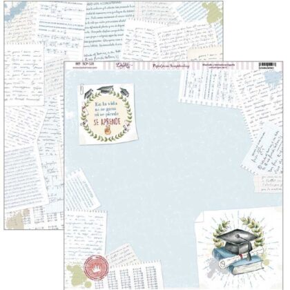 Papel Scrap 30x30 School · SCP-328