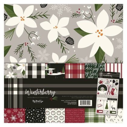 Kit de Papeles Winterberry