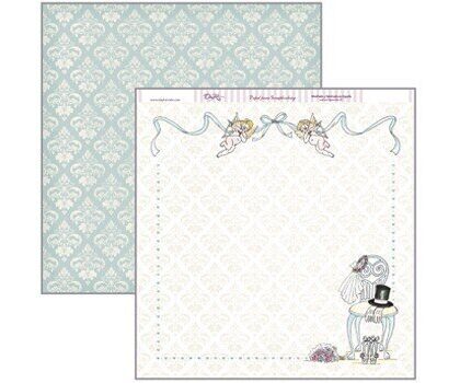 Papel Scrap 30x30 Boda · SCP-120