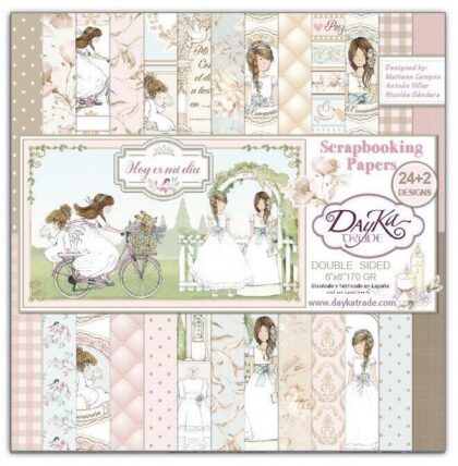 Kit 20x20 "Hoy es mi día " Niña