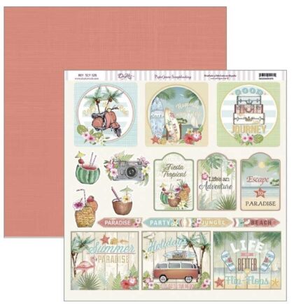 Papel Scrap 30x30 Holidays · SCP-326