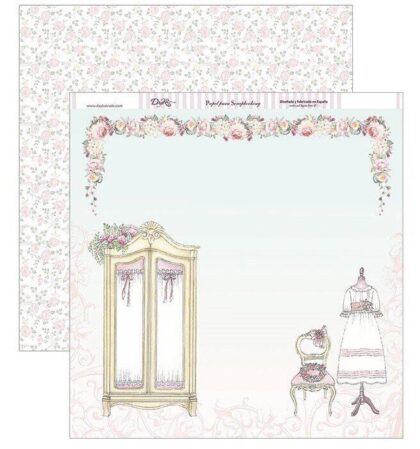 Papel Scrap 30x30 Comunión niña · SCP-296