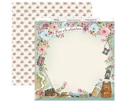 Papel Scrap 30x30 Vacaciones · SCP-153