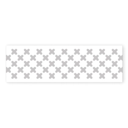 Washi Tape Gris Estampado