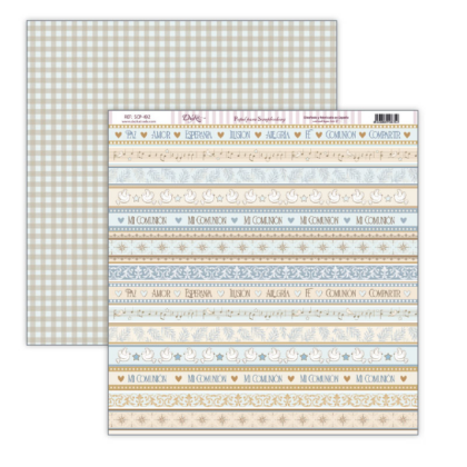 Papel Scrap 30x30 Comunión Niño · scp-492