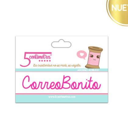 Adorno Acrílico Correo Bonito