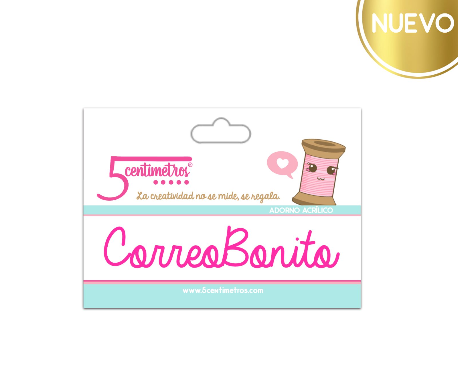 Adorno Acrílico Correo Bonito