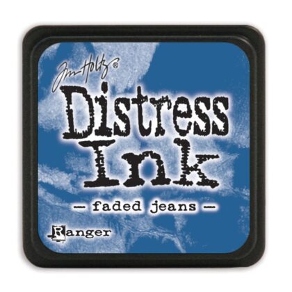 Distress Mini Ink Pad Faded Jeans