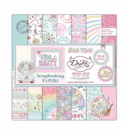 Kit 20x20 "Be Happy"