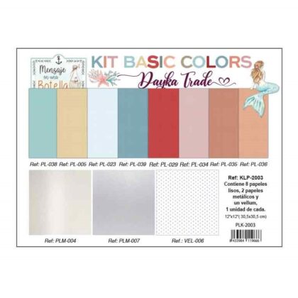 Kit Basic Color "Mensaje en una Botella"