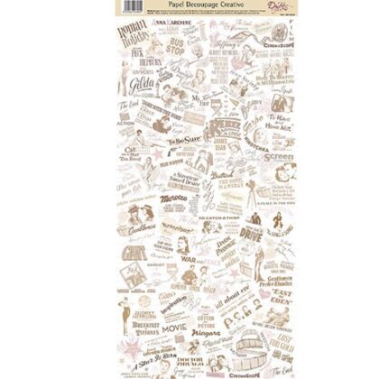 Papel Decoupage Doble