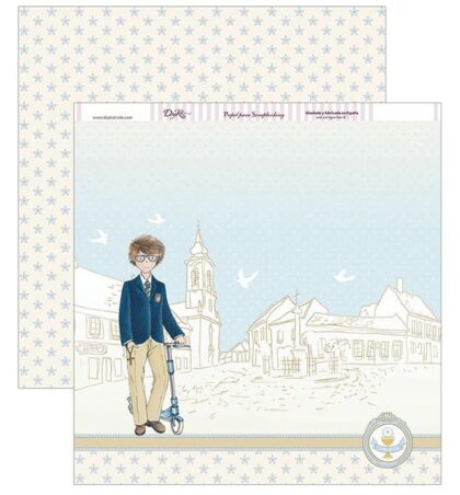 Papel Scrap 30x30 Comunión niño · SCP-304