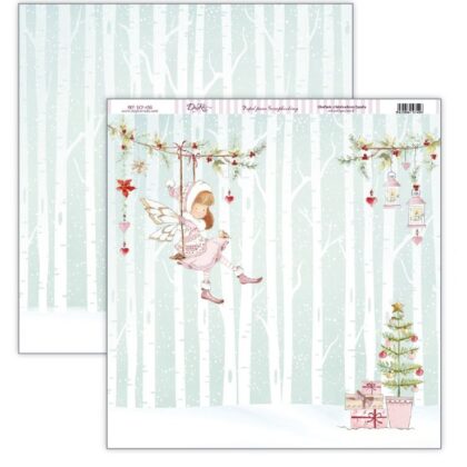 Papel Scrap 30x30 Una Navidad de Cuento