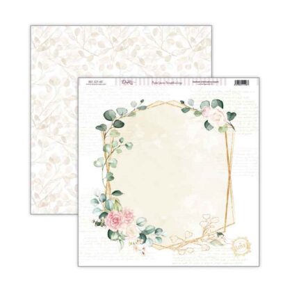 Papel Scrap 30x30 Recién Casados · SCP-497