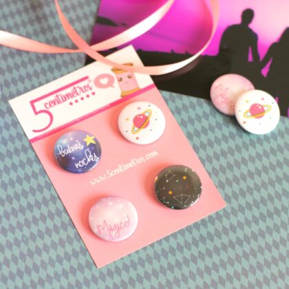 Set de Chapas Buenas Noches