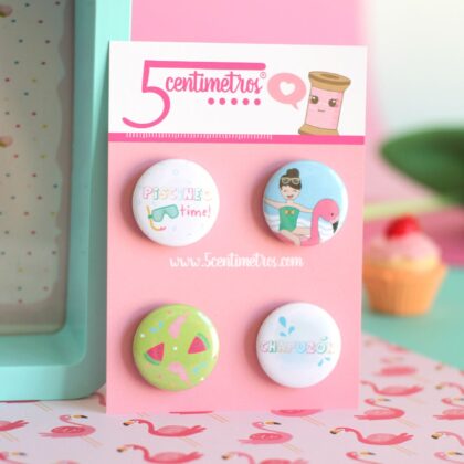 Set de Chapas Piscineo