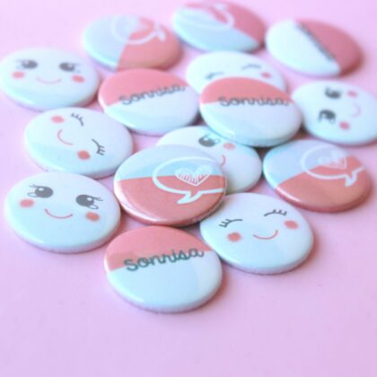 Set de Chapas  Sonrisa