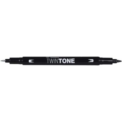 TwinTone Rotulador Doble Punta Negro